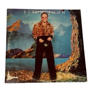 Elton John Caribou Vinyl Record